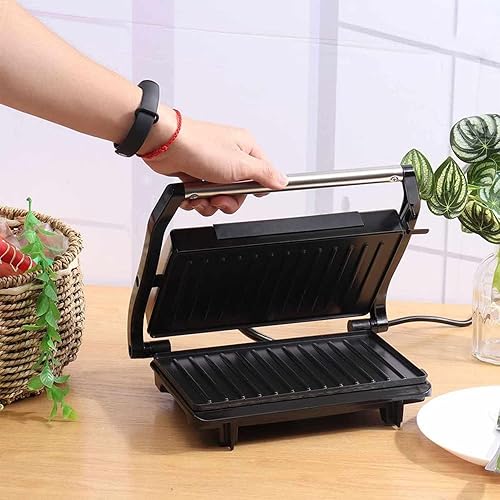 Miniatura 5 de gernie Plancha de carne eléctrica de aluminio, máquina de barbacoa de baquelita para desayuno doméstico, planchas eléctricas, gernie8d56pyq7r0