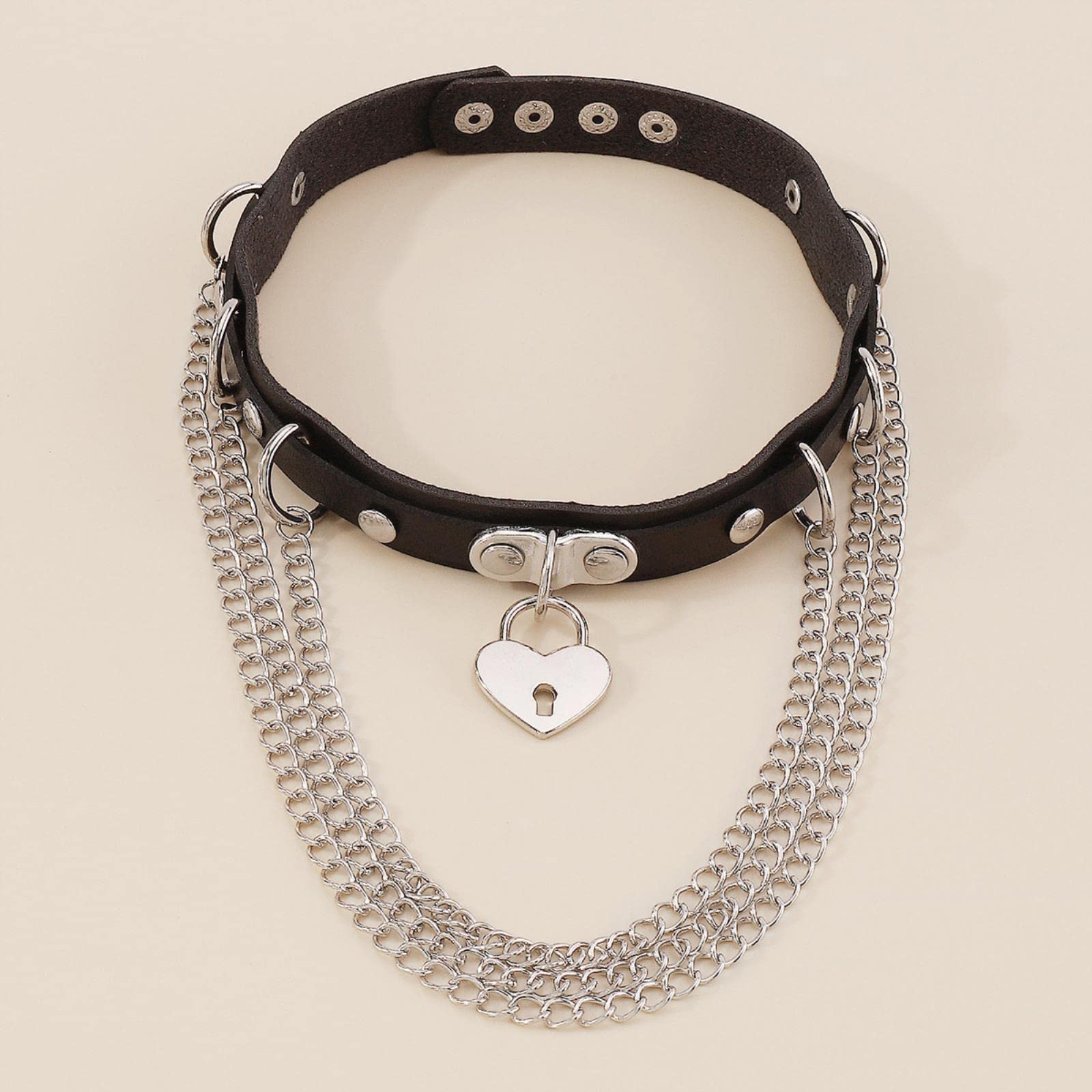 COLLARE CON FIBBIA IN PLASTICA 130 CM X 4 CM VERDE/BIANCO - Foto 8