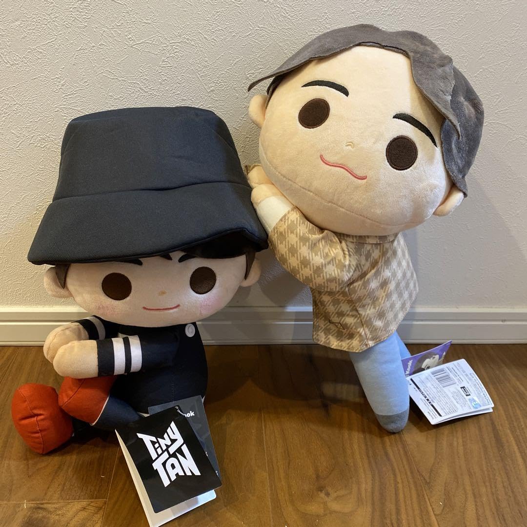Amazon.co.jp: bts tinytan グク ぬいぐるみ 2個セット : おもちゃ