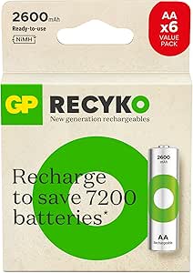 GP Baterías Recyko Recargables C2 | Precio Guatemala | Kemik