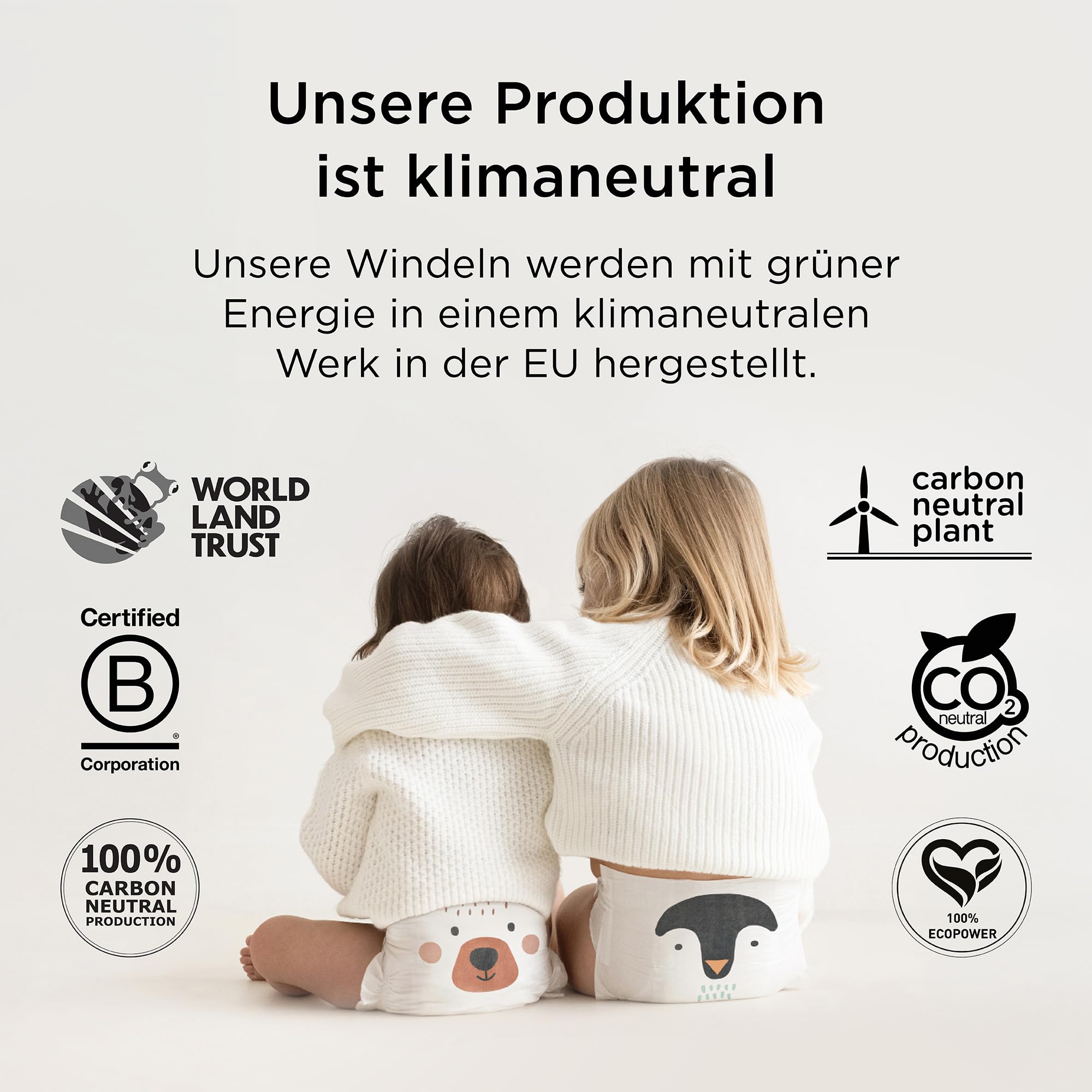 Kit & Kin Premium Windeln Pants Größe 4 (9-16 kg), 132 Windeln, Pflanzliche & Hypoallergene Windelhöschen, Zuverlässiger Auslaufschutz, Vegan & Tierversuchsfrei