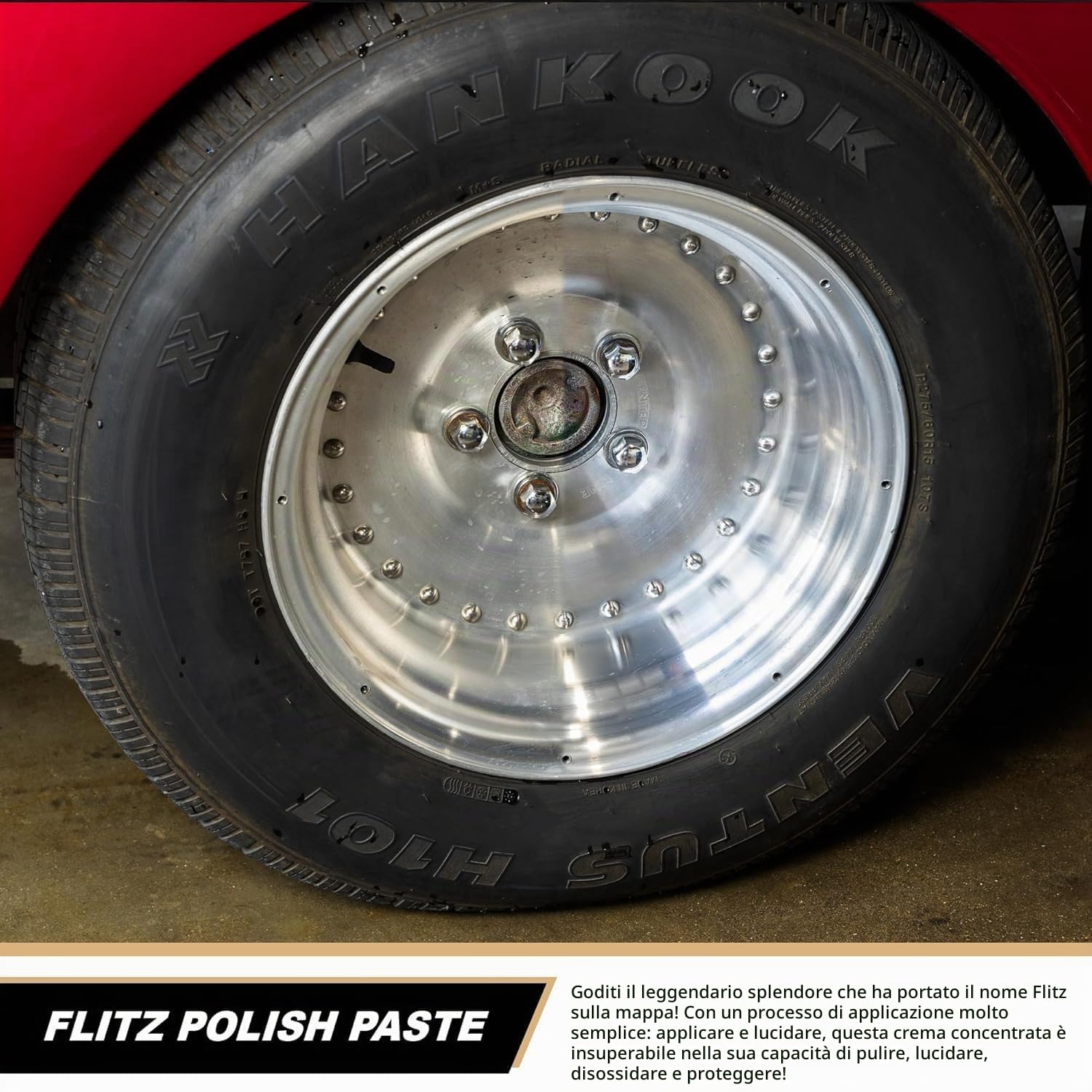 Flitz Polish - Pasta - 5,29 oz. Tubo in scatola