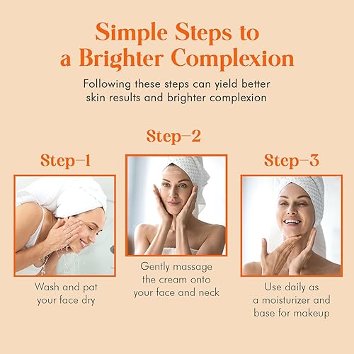 Miniatura 6 de Clear Beauty Hidratante facial nocturno con vitamina C y colágeno, probado por dermatólogos, restaura y reafirma la piel, antienvejecimiento,