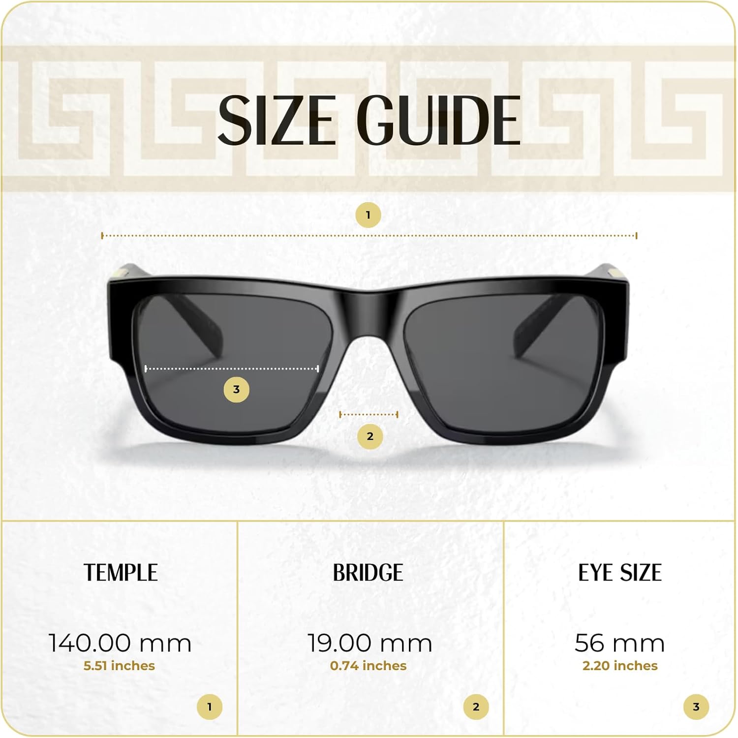 Versace VE4406 Rectangular Sunglasses for Men +BUNDLE with ACCESSORY EYEWEAR KIT - Image 4