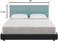 Vista 282 de Jaxx Panelist - Cabecero acolchado moderno, juego de 4 paneles para montar en la pared (cada uno de 11.25 x 38 pulgadas), tamaño King