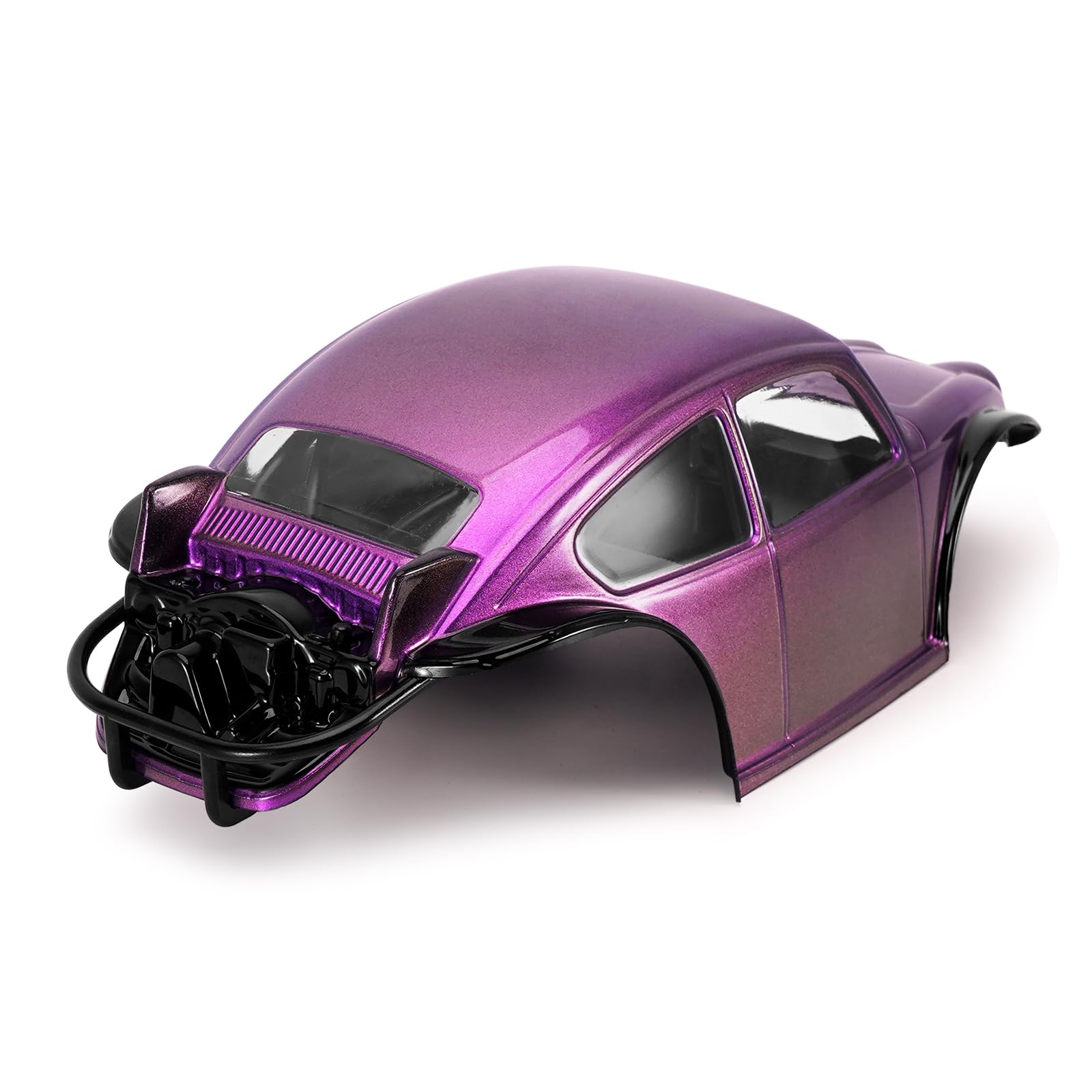 INJORA BUG18 Body with Interior for 1/18 TRX4M Universal LCG Chassis, Purple, 219.3 x 103.8 x 69 mm - Image 4