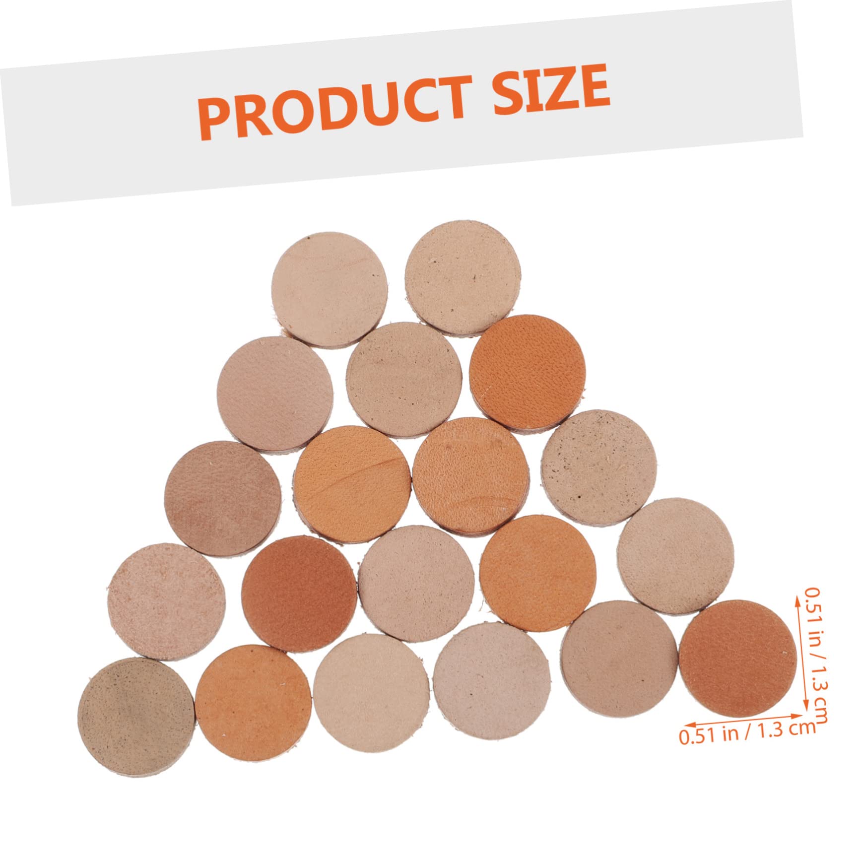 VICASKY 20Pcs Leather Billiard Tips Replacement for Pool Cues Durable Tips for Billiard Enthusiasts Strengthens Ends and Enhances Game Experience