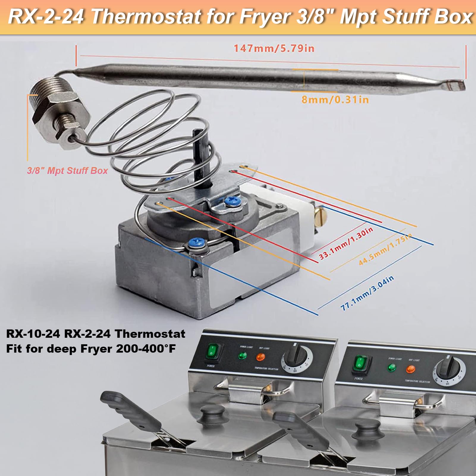 YJMKOI Deep Fryer Accessories