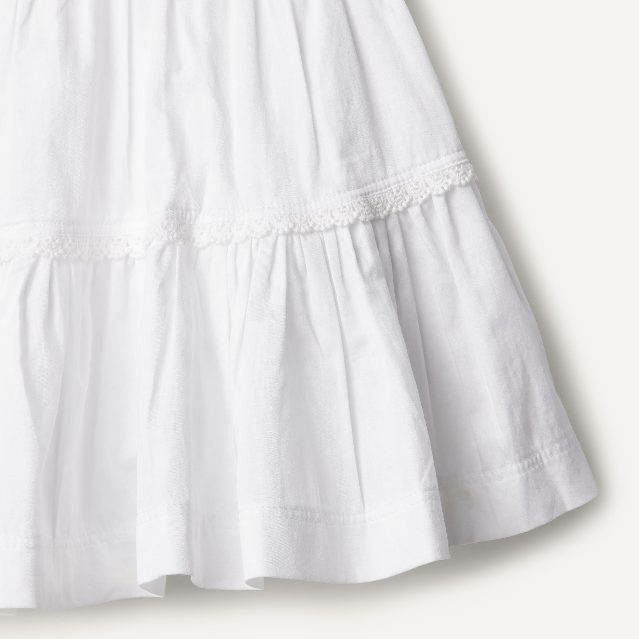 Amazon Essentials x Sofia Grainge Robe Décontractée Ajustée et Évasée en Satin de Coton Tissé Bébé et Fille