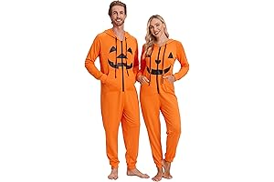 Adult Onesies Halloween Costume Matching Pajamas