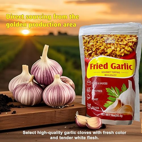 Miniatura 3 de VIGOROUS MOUNTAINS Ajo Frito Crujiente 10 Oz