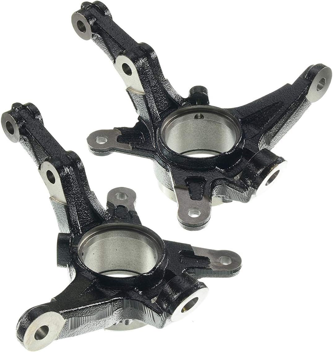 A-Premium Set of 2 Front Suspension Steering Knuckle Compatible with Honda Civic 2006-2011