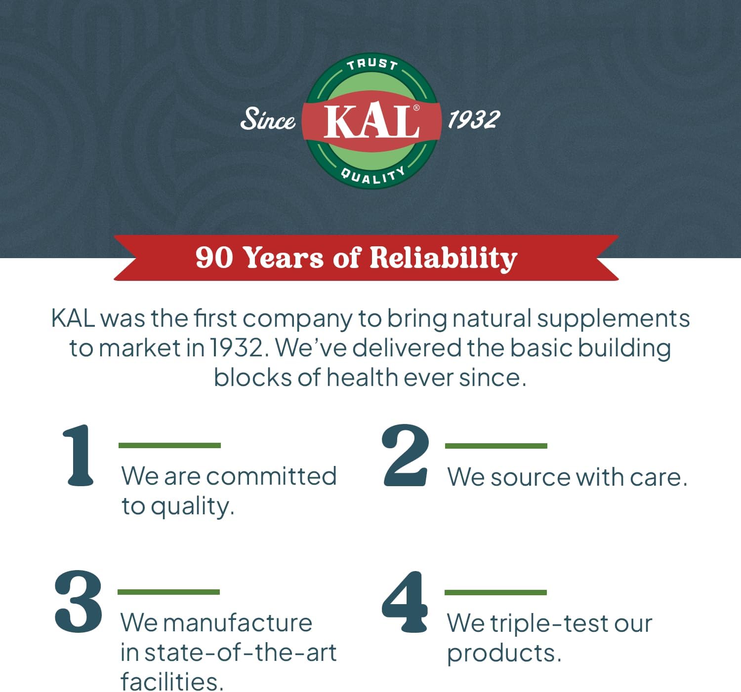 KAL Magnesium Complex 7 - Total Complex with Magnesium Glycinate, Citrate, Malate and More - Relaxation and Whole Body Support Supplements - Vegan, 60-Day Guarantee - 60 Servings - 120 VegCaps - Image 5