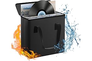 Fireproof Vinyl Record Storage Box