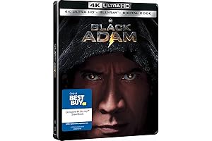 Black Adam 4K Ultra HD Limited Edition Steelbook Blu-ray