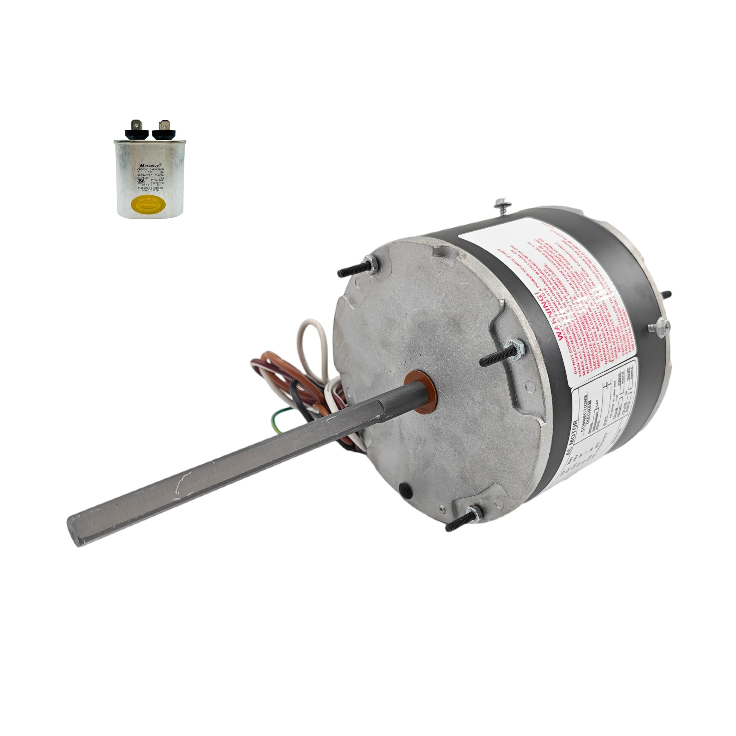 Photo 1 of CHIOWO ORM5458B Condenser Fan Motor 1/3 – 1/6 HP 1075 RPM 208-230V 2.0A