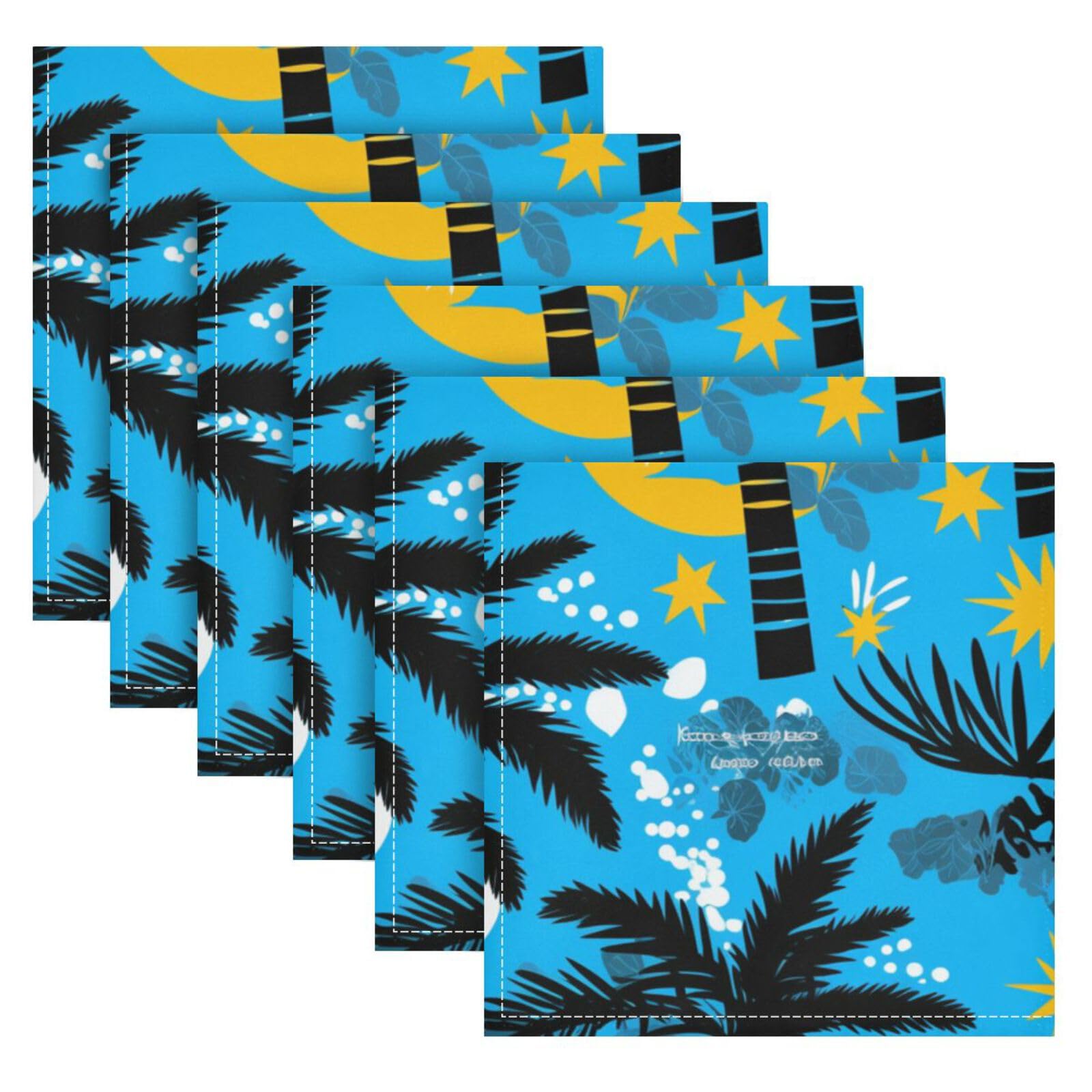 Serviettes de table lavables pour en finir avec le jetable x6
