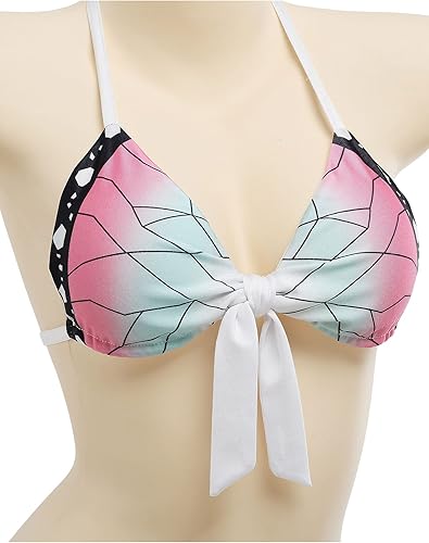 Miniatura 5 de Haikyuu Conjunto de bikini para mujer con salida de baño estilo anime, traje de baño de dibujos animados japoneses