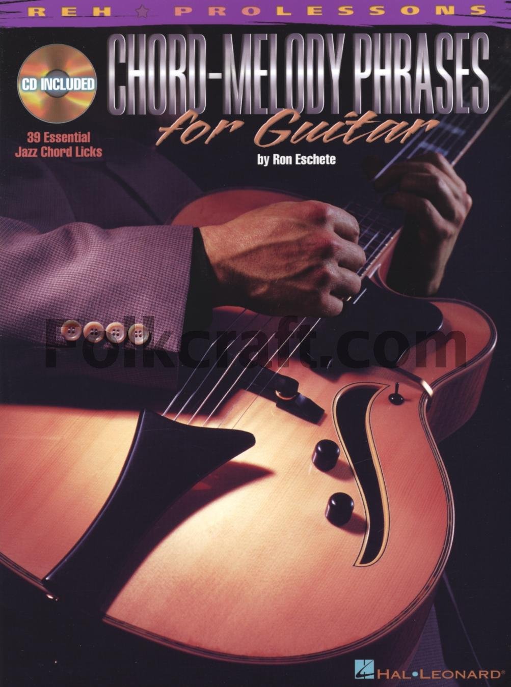 Chord-Melody Phrases for Guitar - Book/Online Audio (REH Pro Lessons)
