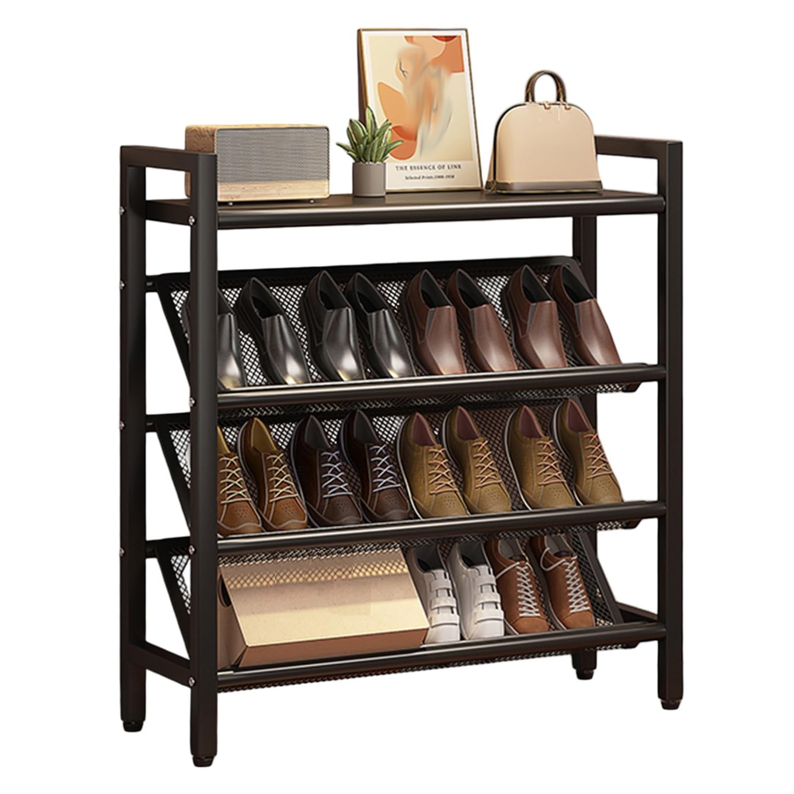 Rangement chaussures petits espaces pour désencombrer un coin
