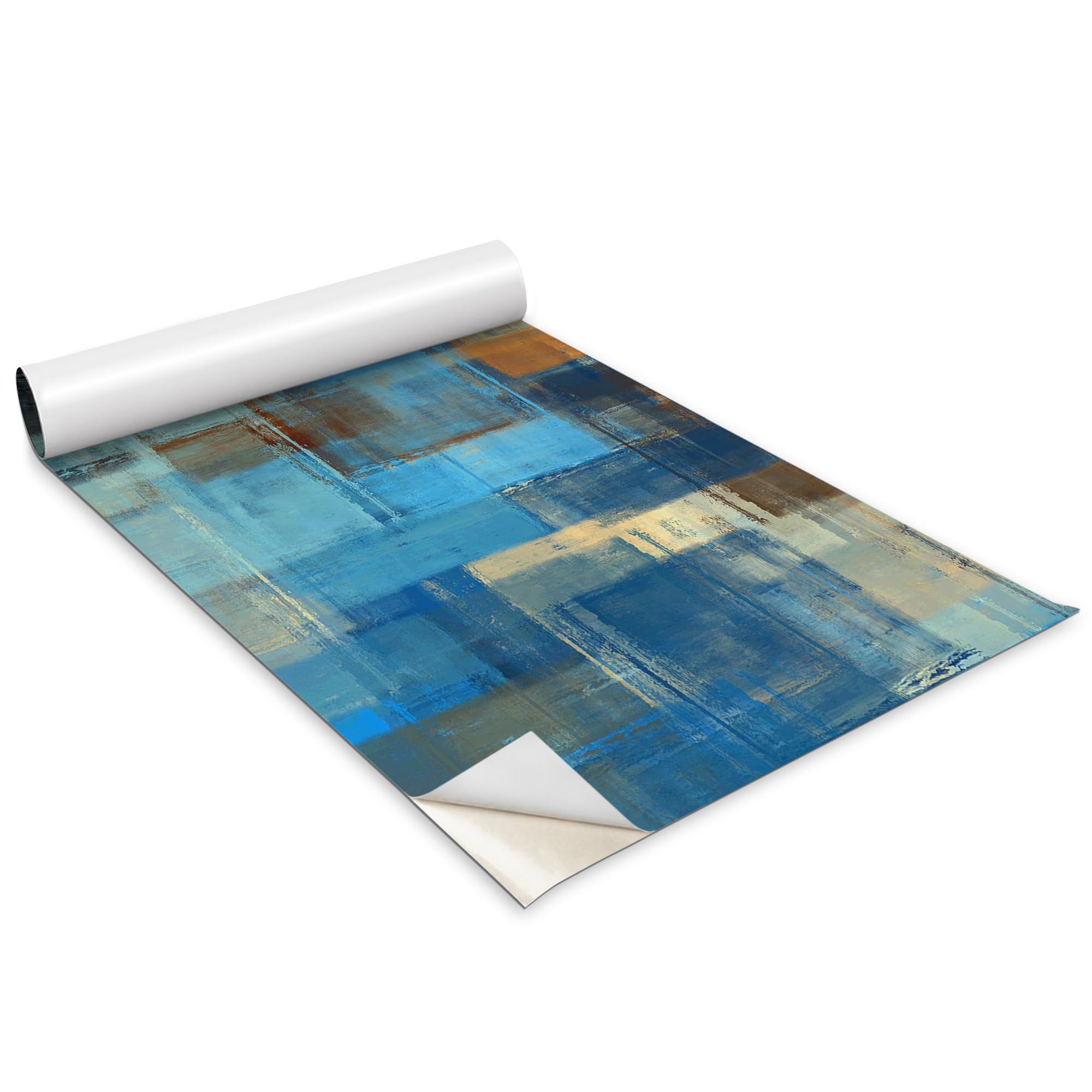 Papel autoadhesivo para cocina Wallfluent impermeable lavable para renovar armarios y puertas
