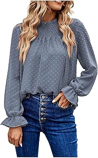 Womens Tops, Jumper, Ladies Jumpers, Long Sleeve Tops Women, White Shirt Women, Womens Long Sleeve Tops, Womens Long Tops, Womens Hoodies Size 18, Long Sleeve t Shirt Women, Blue, Medium