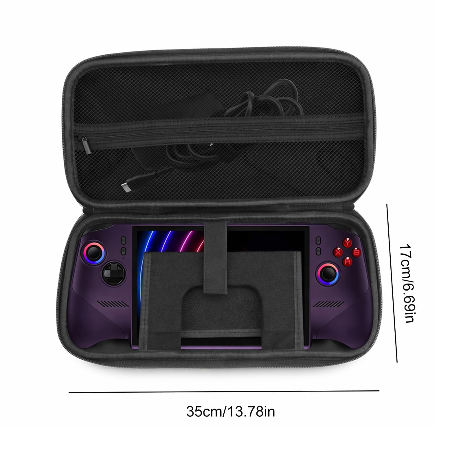 Kexpery MSI Etui Rigide pour Claw 8 EX AI Plus Console Étui de Jeu Portable