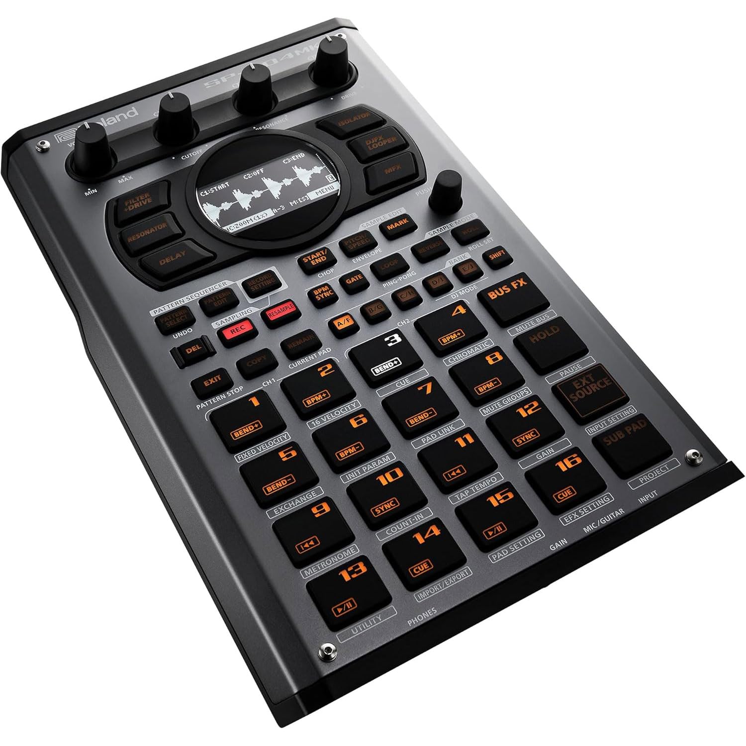 Roland SP-404 MKII Sampler mobiler Sequencer mit keepdrum Kopfhörer