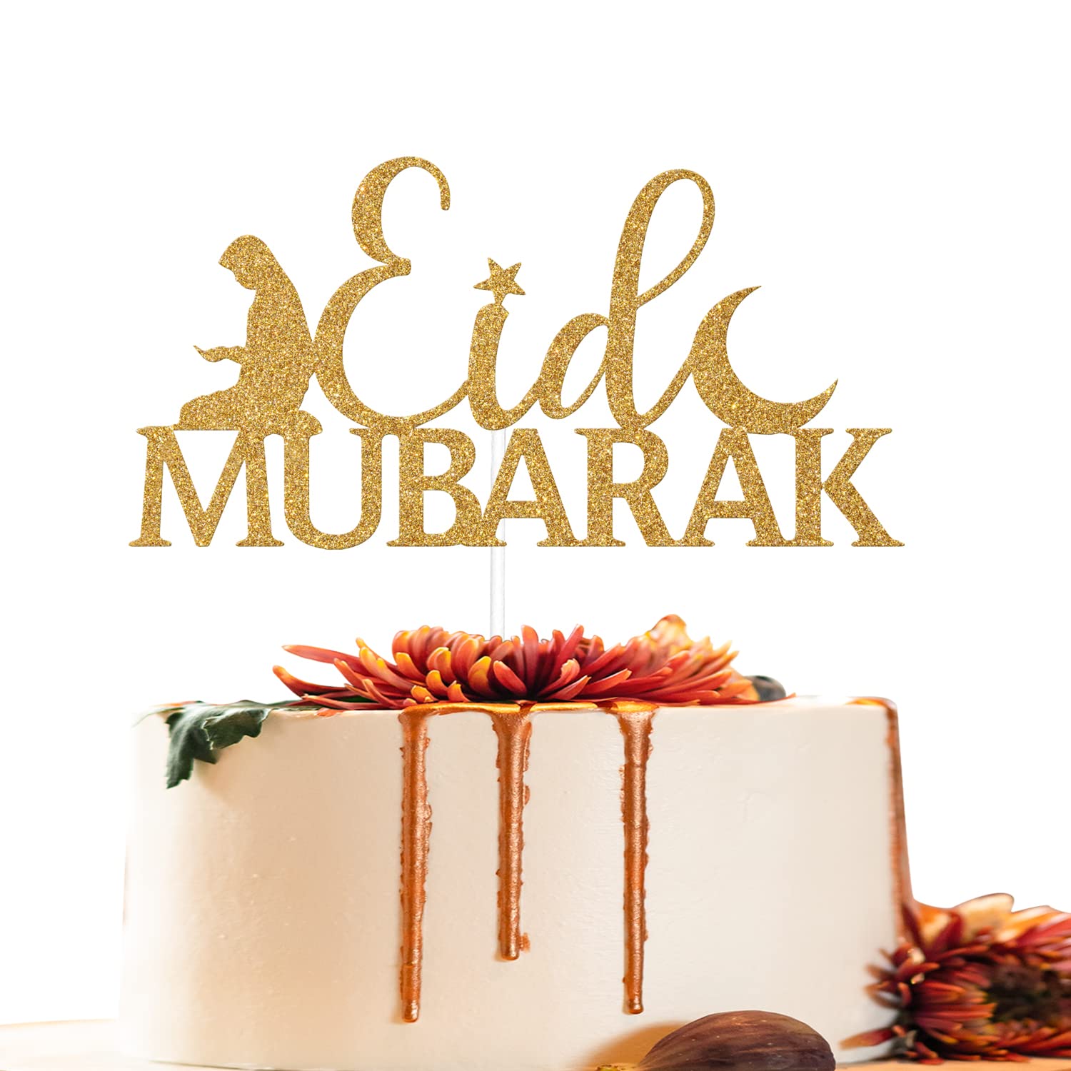 Buy Eid Mubarak Cake Topper, Happy Eid Cake Topper, Eid Festival Party