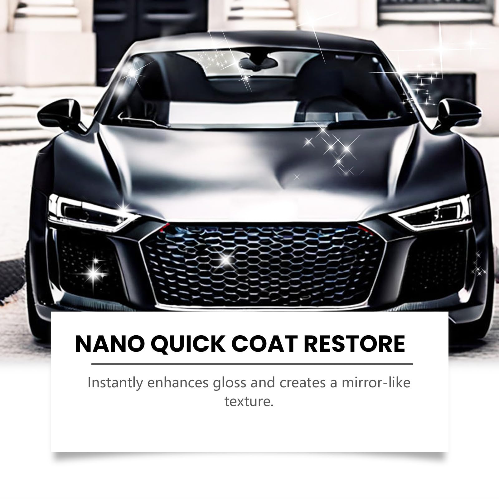 Nano Quick Coat Odbudowujący Spray, Zaawansowany 3 w 1 Szybkie działanie Powłoka Samochodowa, Ceramiczne Spray Powłoka Bezwodna, Ochrona lakieru i polerowania (6 sztuk)