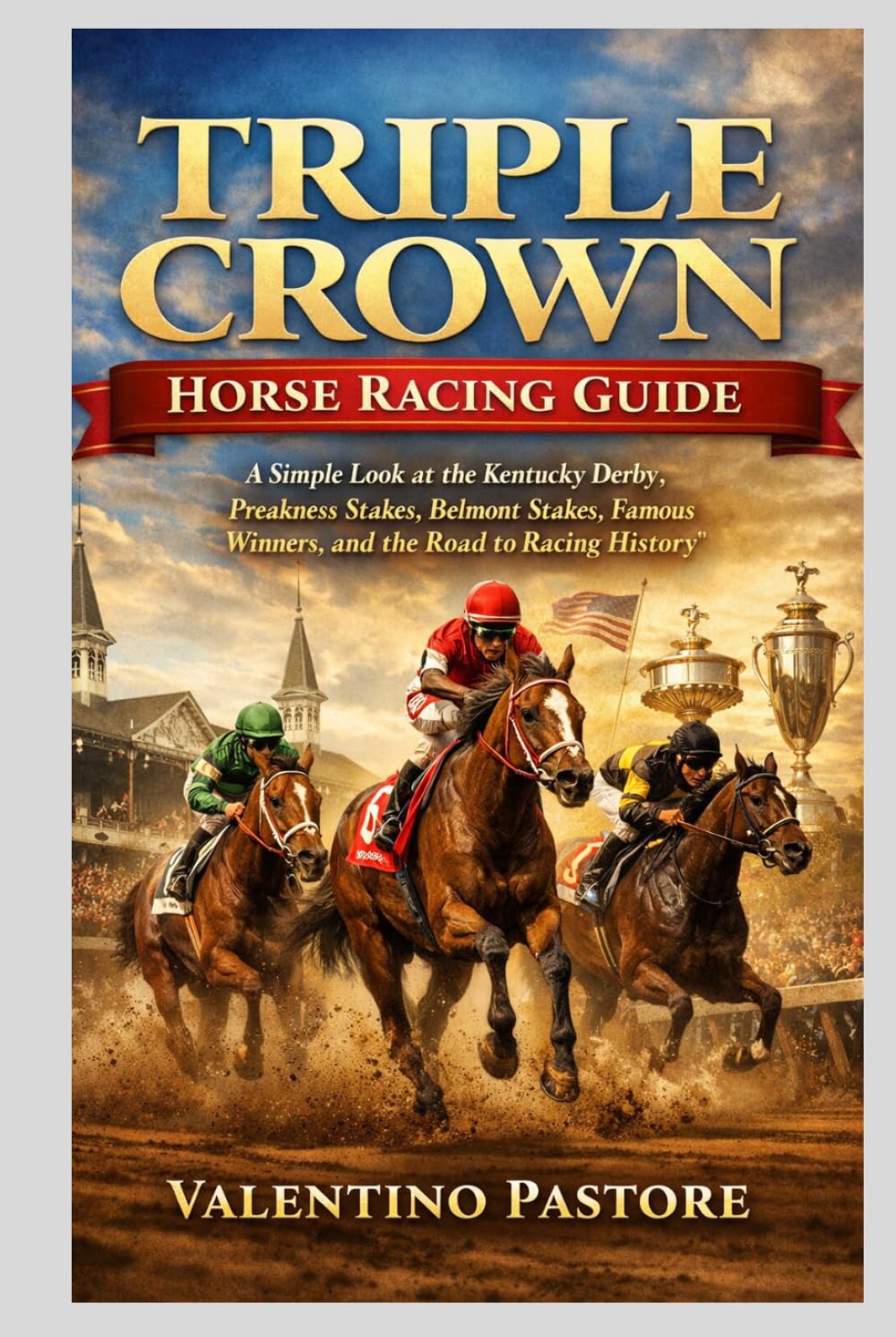 TRIPLE CROWN HORSE RACING GUIDE: A Simple Look at the Kentucky Derby, Preakness Stakes, Belmont Stakes, Famous Winners, and the Road to Racing History