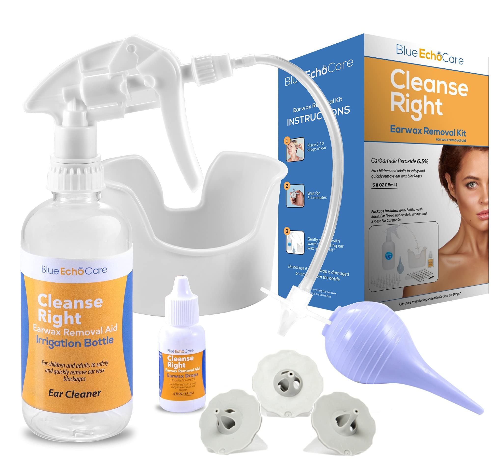 Buy Blue Echo Care Cleanse Right Ear Wax Removal Tool Kit for Ear