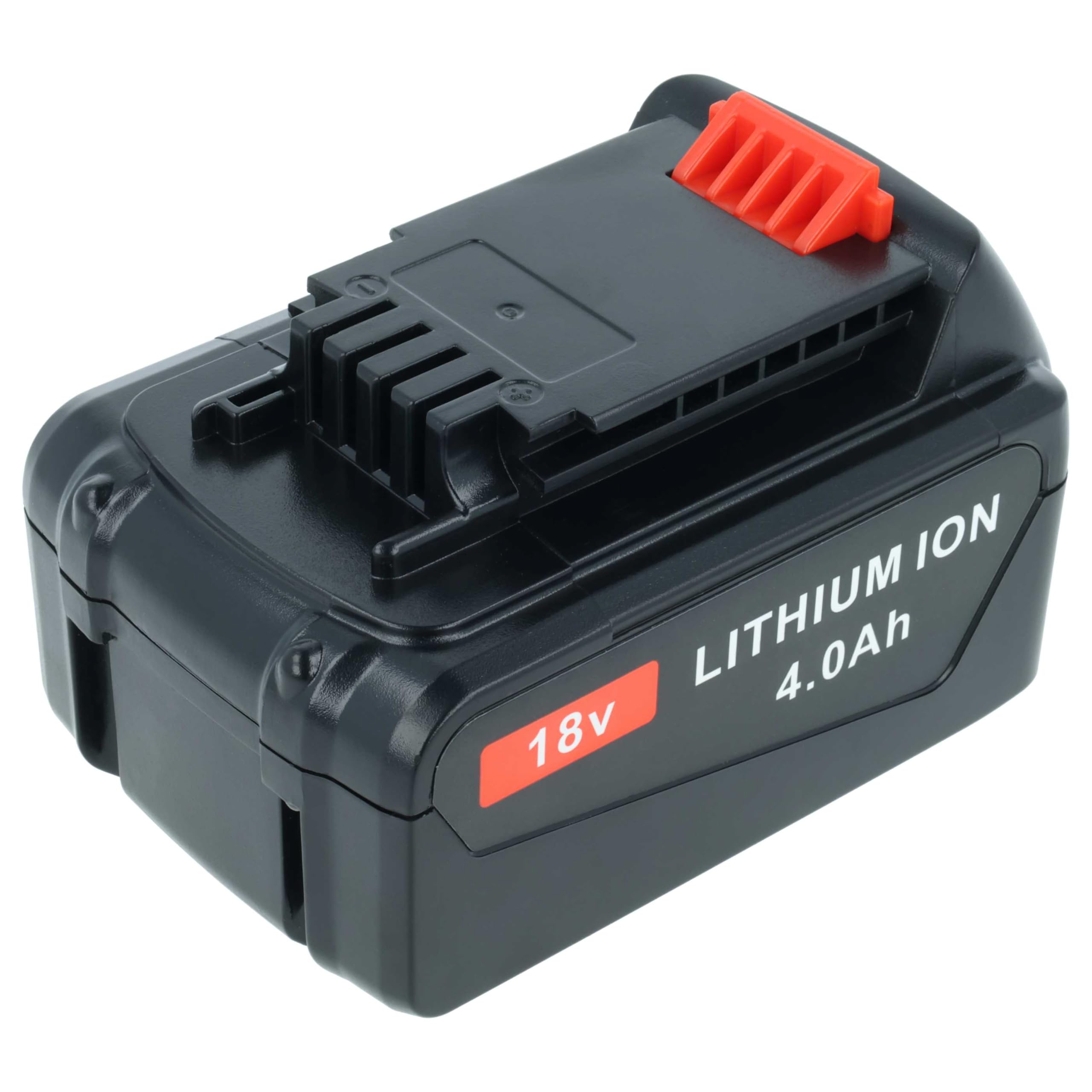 vhbw 2 x bateria kompatybilna z Black & Decker GLC1815L, GLC1823, GLC1825L, GLC2500, GLC1825LB, GLC2500L elektronarzędzia (4000 mAh, Li-Ion, 18 V)