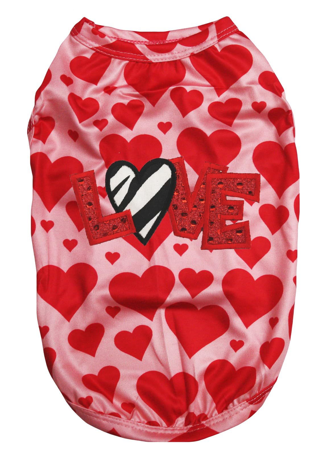 Chemise pour chiot Love Zebra pour témoigner tout votre amour à votre animal