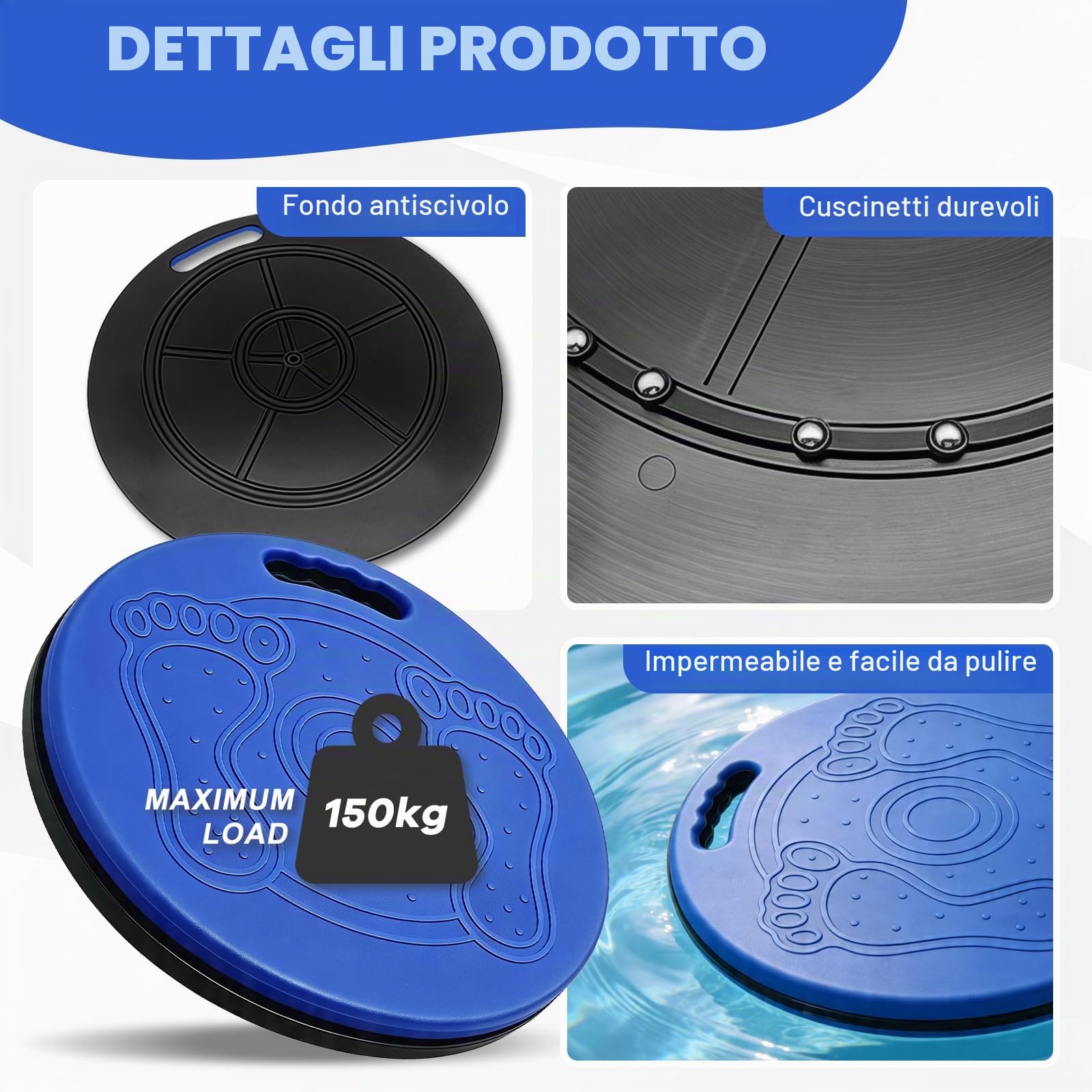 Tavola di Trasferimento Rotante, Disco Girevole Antiscivolo Trasferimento Del Paziente Dalla Sedia A Rotelle Al Letto, Bagno, Toilette E Auto, Piastra Di Trasferimento Girevole A 360°