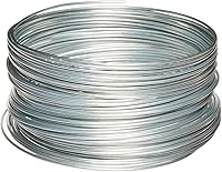 OOK 50141 12 Gauge Galvanized Steel Wire, 100 ft 2-Pack - Heavy Duty for Fences, Hanging & Hobbies
