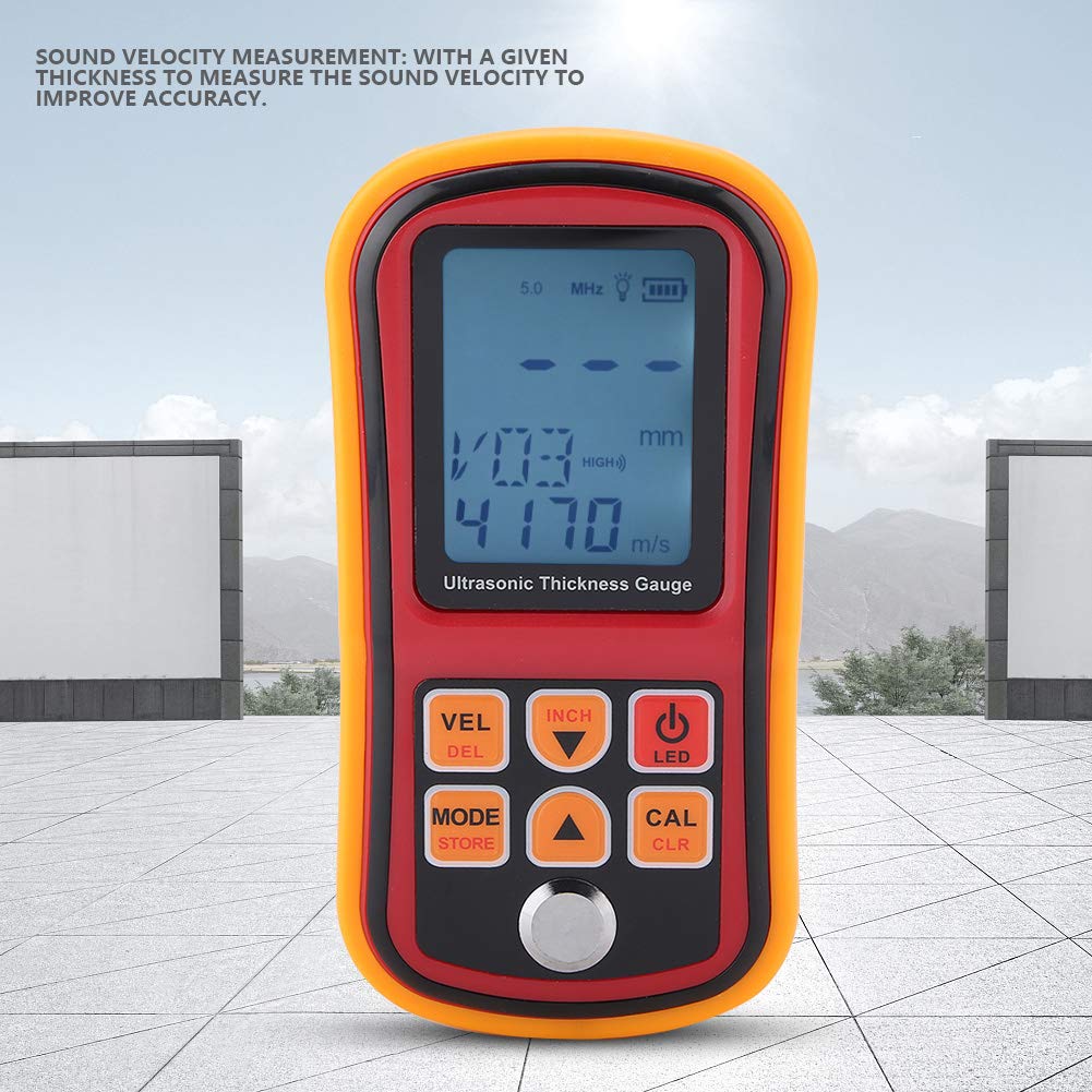 Buy Ultrasonic Thickness Gauge, GM130 Digital Ultrasonic Thickness Gauge 1300mm Steel Width