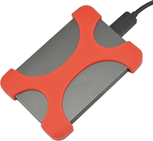 Vista 4 de Rancco Funda HDD de 2.5 pulgadas a prueba de golpes para Seagate Backup Plus Slim 1T/2T, Seagate Expansion 1T/2T, Seagate Game Drive 2T, WD Elements