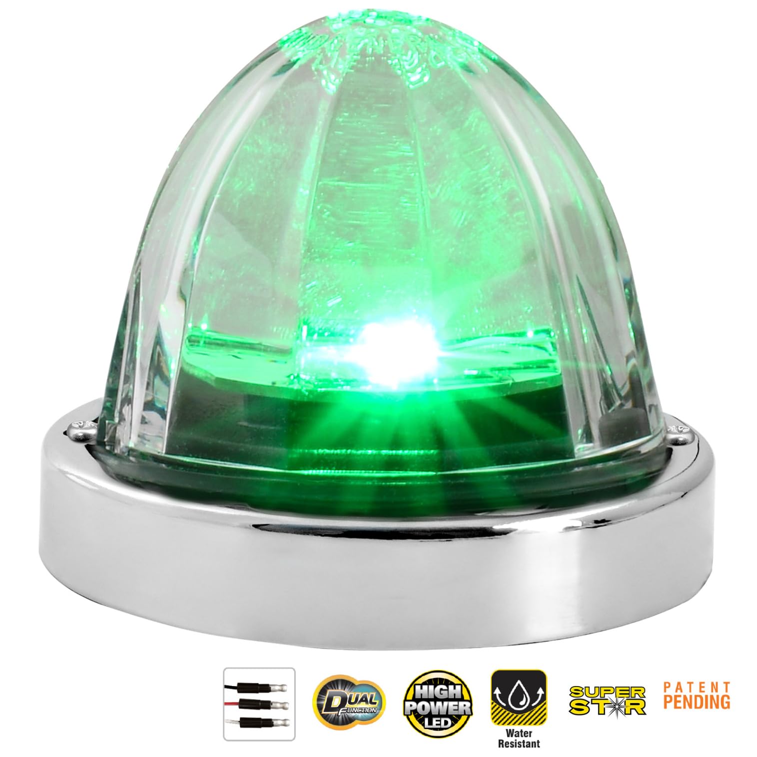 Amazon.com: GG Grand General 81618 3.5 inches Green/Clear