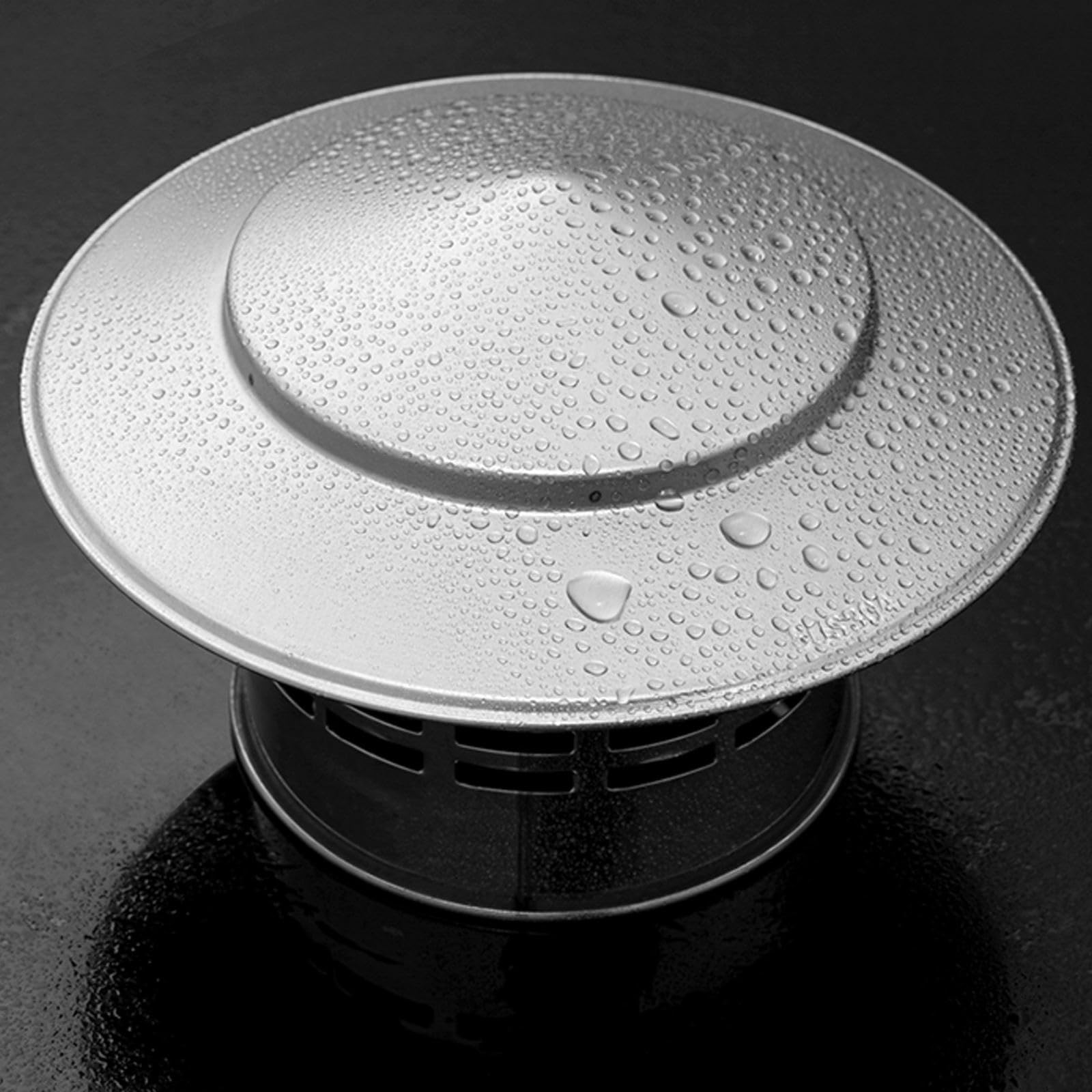 Cappello Per Camino, Terminale Canna Fumaria Acciaio Inox, Cappello A Canna Fumaria, Può Proteggere Da Pioggia E Neve E Anche Da Uccelli Ratti Facile Da Installare(300mm (11.81 in))