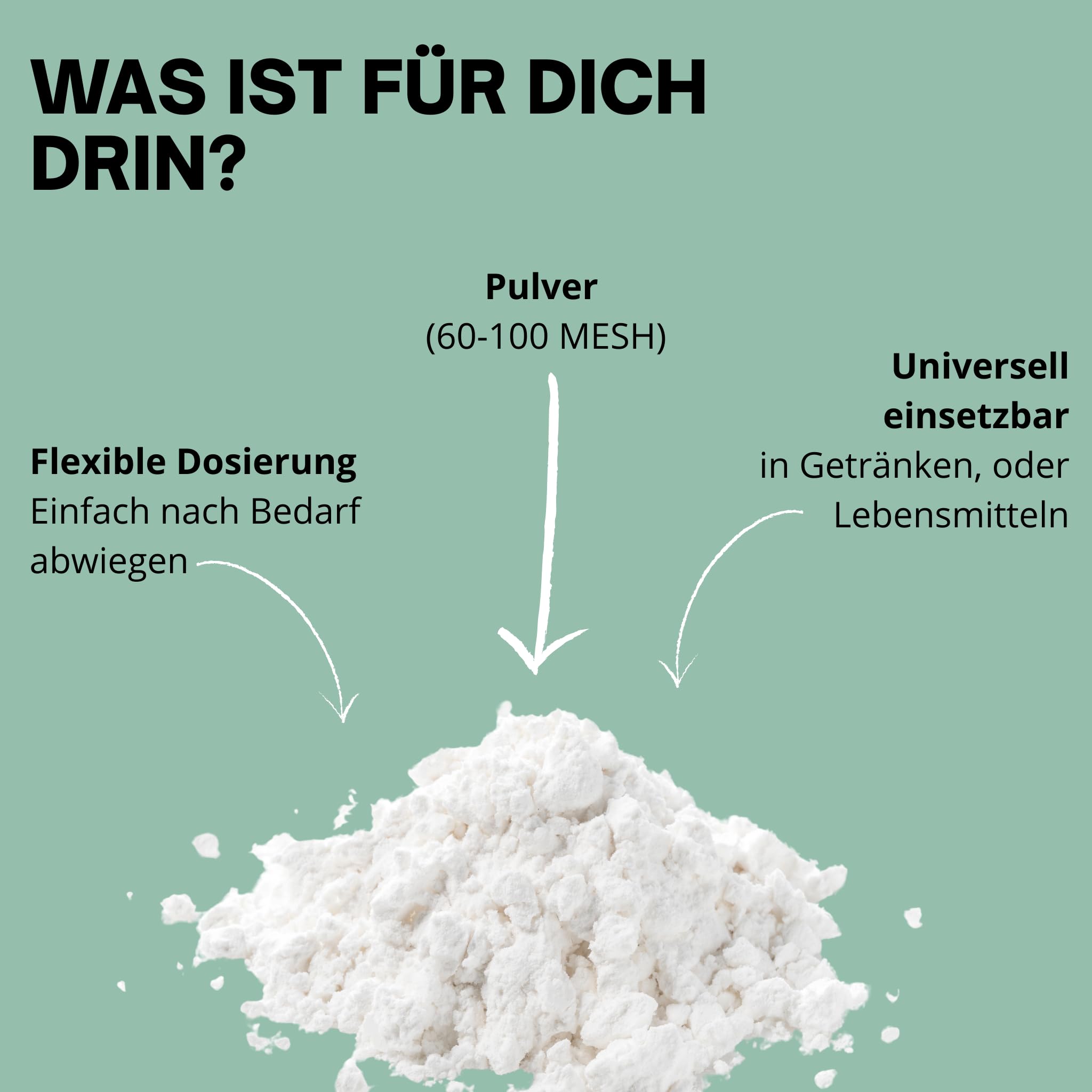 300 g | Chondroitin Pulver | Chondroitinsulfat Rohstoff | 100% rein | ohne Füllstoffe | Premiumqualität | Supplement Lebensmittel | INGREO