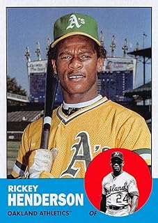 2022 Topps Archives #63 Rickey Henderson