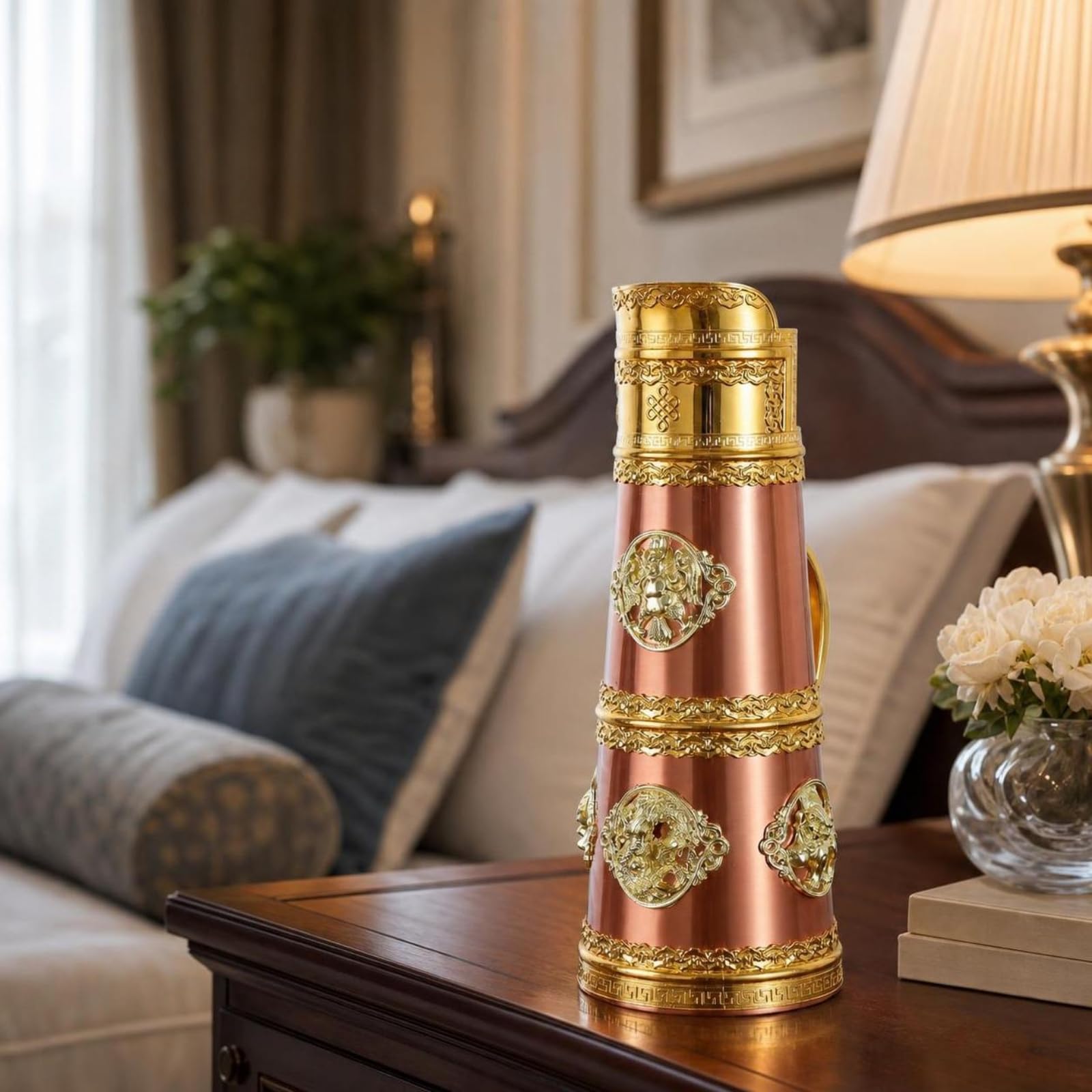 Contenitore Termico con Manico Termico, Oro