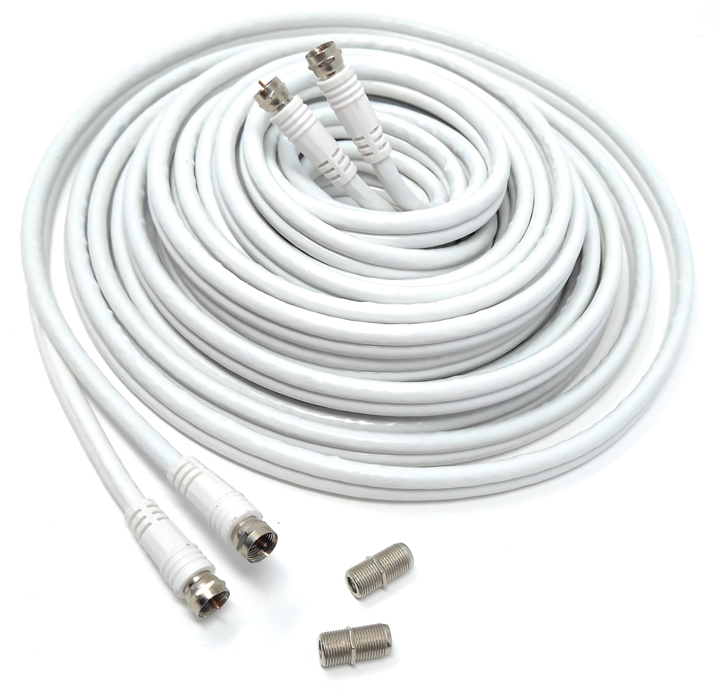 Câble d'antenne RG6 DRUT 10m résout les pertes de signal TV - 5