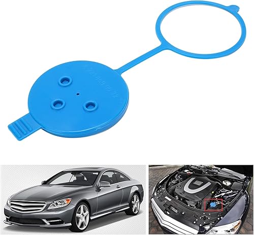 Miniatura 3 de Tapa de botella de depósito de líquido para limpiaparabrisas 2218690072 Tapa de depósito de limpiaparabrisas Reemplazo para W221 Clase S C216