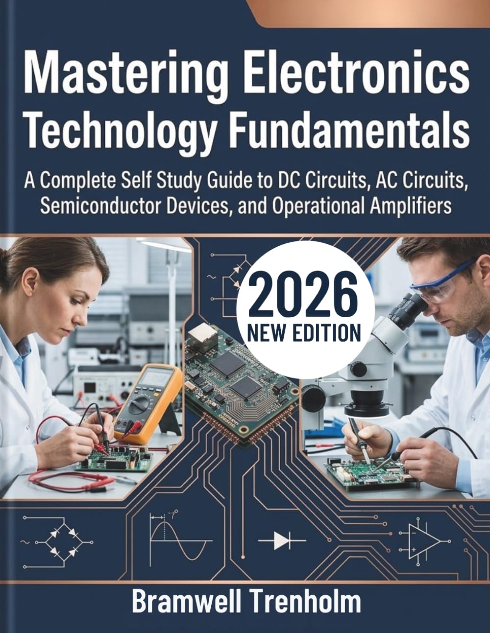 Mastering Electronics Technology Fundamentals: A Complete Self Study Guide to DC Circuits, AC Circuits, Semiconductor Devices, and Operational Amplifiers