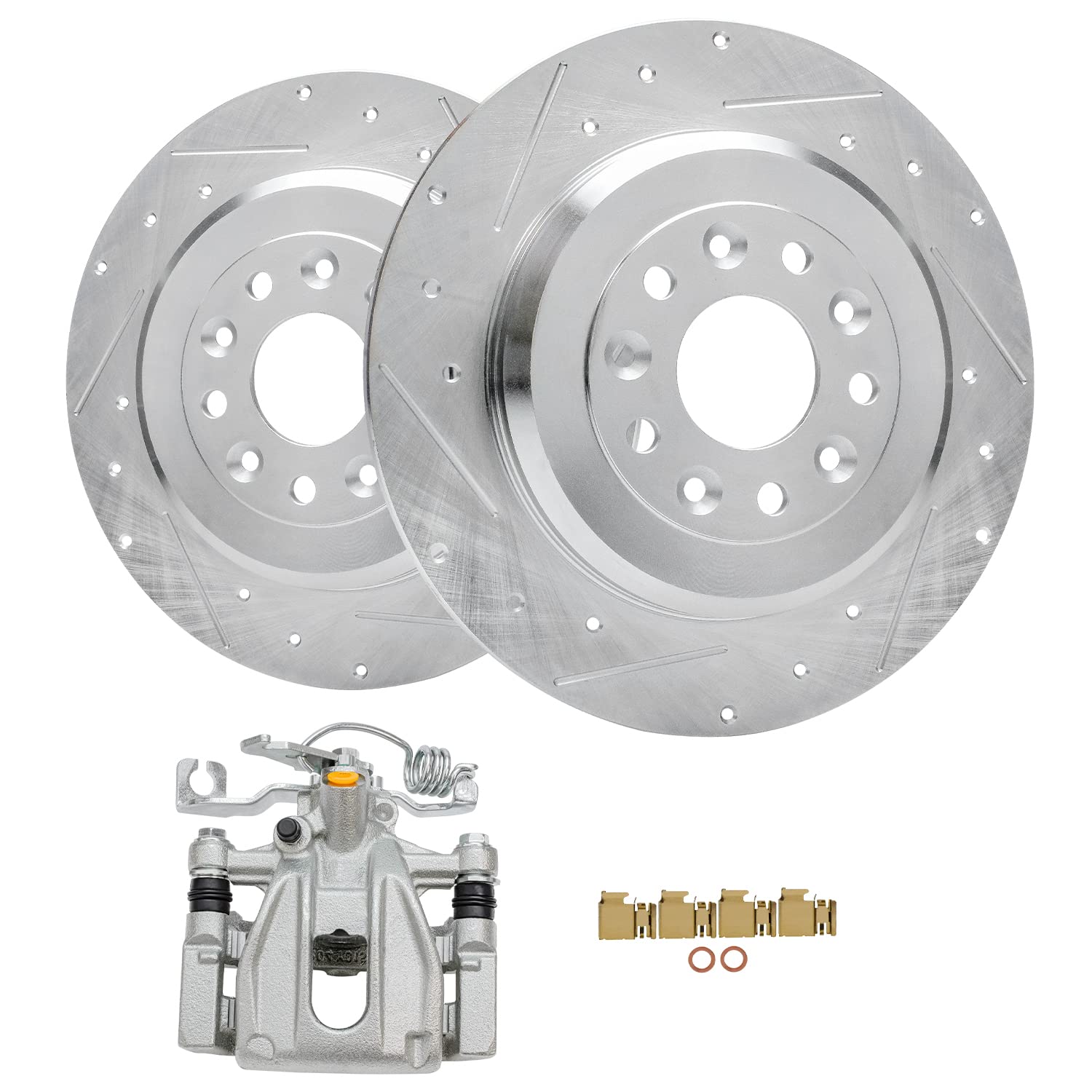 Detroit Axle - Rear Brake Kit for Ford Taurus X Five Hundred Freestyle