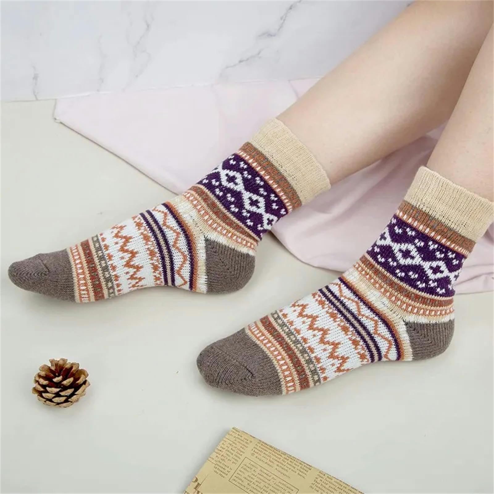 Calzini Calzini Da Donna Calzini Invernali Accoglienti Calze Invernali Caldi Invernali Stile Giftsartistic