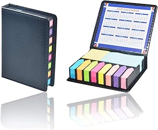 Langtor Sticky Notes brillante colorato Mini Stickies, forti rilievi Sticking dell'appunto con Two Notes rettangolari (400) e otto Indice freccia gestori Tag (1600) Page Tag