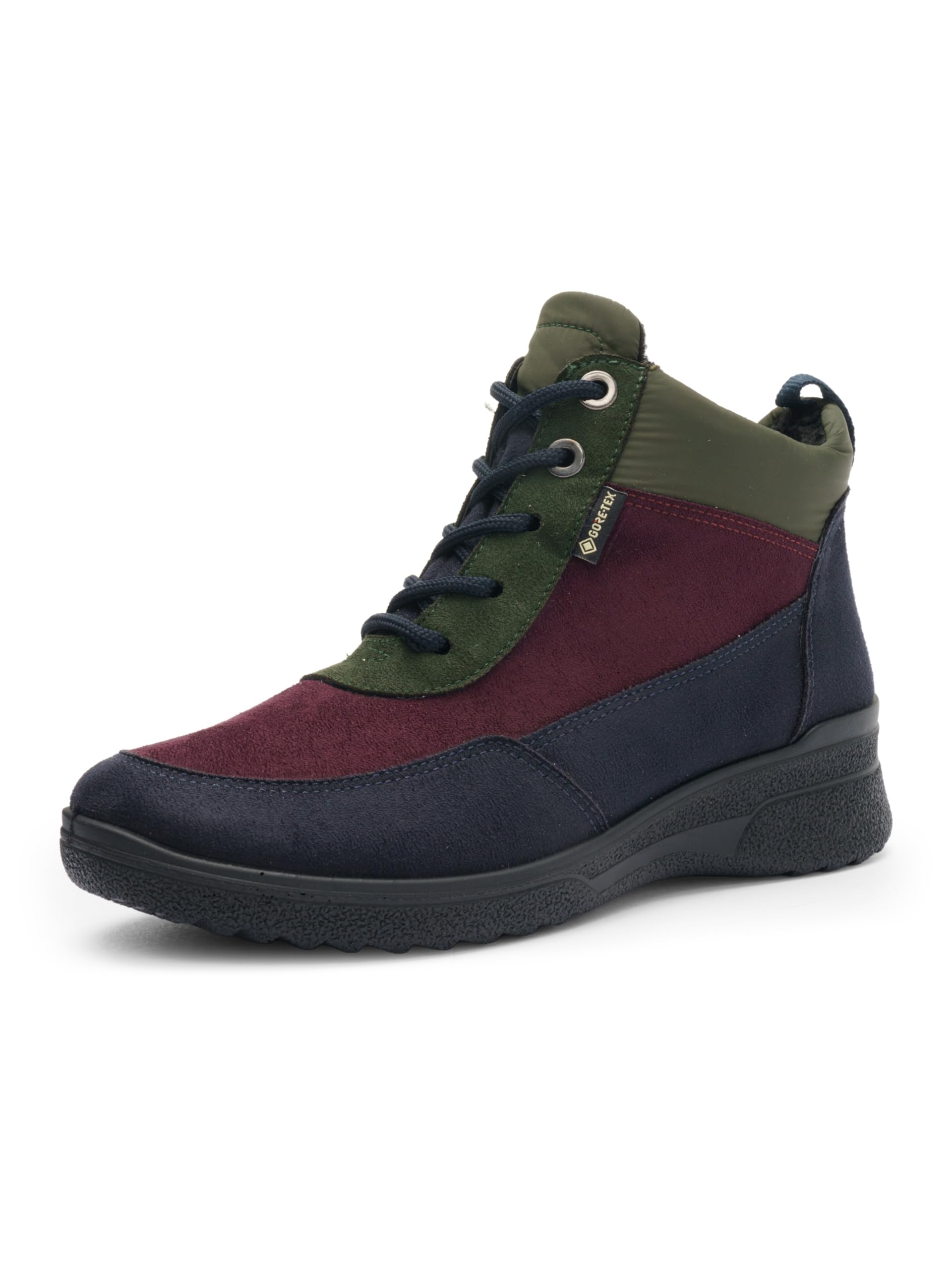 ARA Damen Stiefelette München schwarz,Graphit